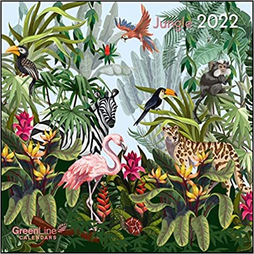 ダウンロード  GreenLine Jungle 2022 Broschuerenkalender 本