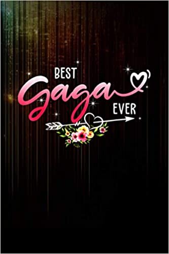 indir Best Gaga Ever Cute Flowers s Mom Mothers Day College Ruled / Large 6&#39;&#39;x9&#39;&#39; / Notebook gift