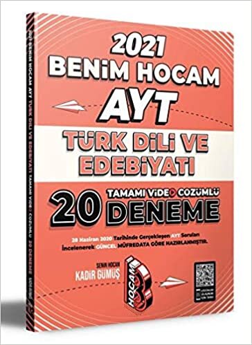 2021 AYT Türk Dili ve Edebiyatı Tamamı Video Çözümlü 20 Deneme Sınavı indir