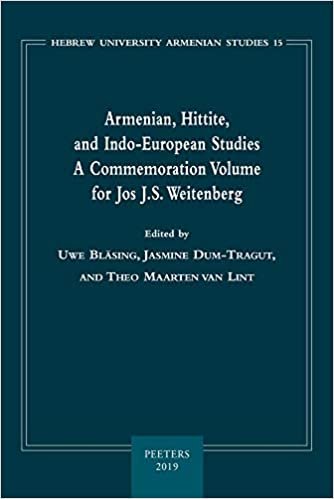 تحميل Armenian, Hittite, and Indo-European Studies: A Commemoration Volume for Jos J.S. Weitenberg