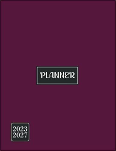 Five Year Planner 2023-2027: 2023 2027 Monthly Planner Calendar Organizer 60 Months 8.5x11, Large 5 Year Monthly Planner With Holidays 60 Months Calendar From January 2023- December 2027 ダウンロード