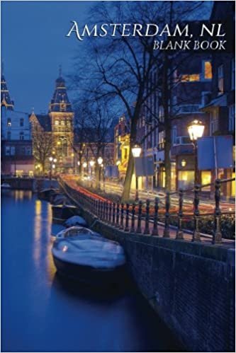 Amsterdam, NL Blank Book: 150 page SketchBook ScrapBook Notebook (Business 150 Blank) indir