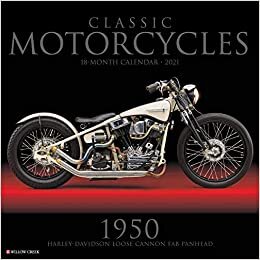 Classic Motorcycles 2021 Calendar