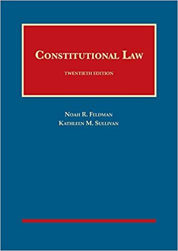 Constitutional Law - CasebookPlus (University Casebook Series (Multimedia)) indir