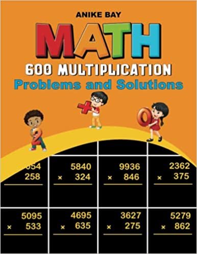 تحميل Math 600 Multi Digit Multiplication: Problems and Solutions