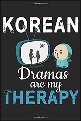 indir Korean Dramas Are My Therapy: Lined Notebook Journal ToDo Exercise Book or Diary (15.24 x 22.86 cm) with 120 pages for all k-drama and k-pop fans