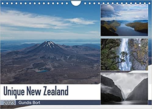 ダウンロード  Unique New Zealand (Wall Calendar 2023 DIN A4 Landscape): New Zealand's amazing landscapes, captured in various lighting moods, will accompany you through the year (Monthly calendar, 14 pages ) 本