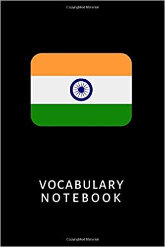 indir Vocabulary Notebook: Hindi , 6&quot;x 9&quot;, 2500 words, 110 pages, 2 columns, lines, learn to speak a language