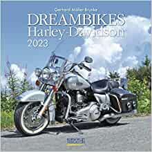 Dreambikes 2023: Broschuerenkalender mit Ferienterminen und Fotos von Harley-Davidson-Bikes. Format 30 x 30 cm