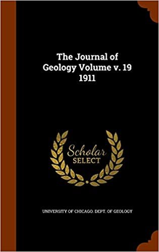 The Journal of Geology Volume V. 19 1911 indir