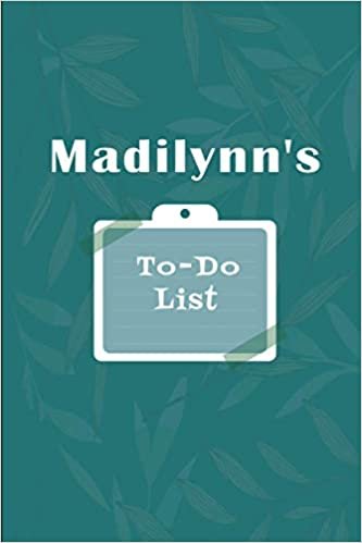 indir Madilynn&#39;s To˗Do list: Checklist Notebook | Daily Planner Undated Time Management Notebook