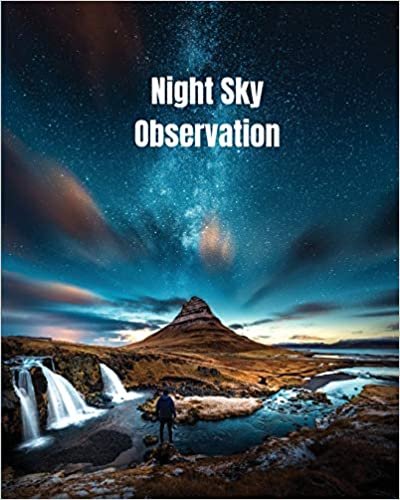 Night Sky Observation: Astronomy Journal Gift, Stars, Space & Galaxy Observations & Notes, Telescope Notebook, Book indir