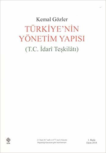 Türkiyenin Yönetim Yapısı: (T.C İdari Teşkilatı) indir