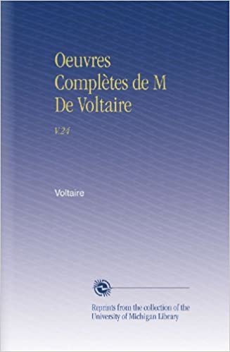 indir Oeuvres Complètes de M De Voltaire: V.24