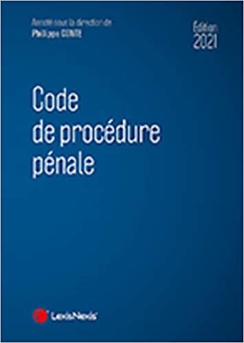 Code de procédure pénale 2021 (Codes Bleus)