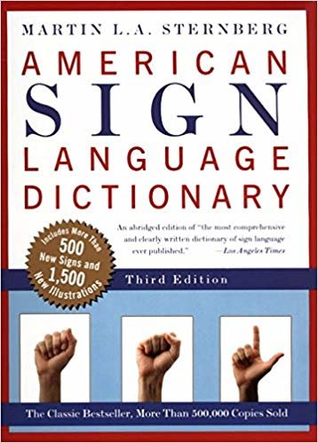 تحميل أمريكية Sign Language قاموس ، الإصدار الثالث