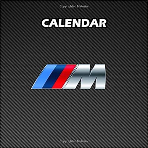 indir Bmw M Performance Carbon Calendar 2021 Weekly Planner Journal Notebook