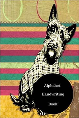indir Alphabet Handwriting Book: Alphabet Letter Practice. Handy 6 in by 9 in Notebook Journal. A B C in Uppercase &amp; Lower Case. Dotted, With Arrows And Plain