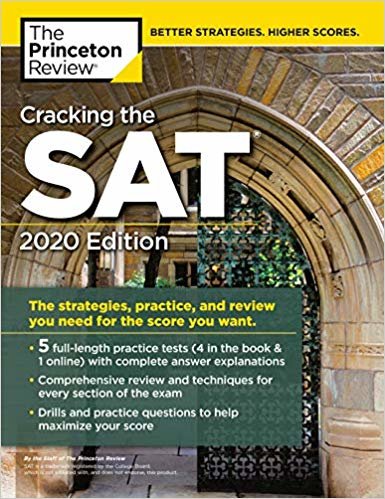 تحميل Cracking the SAT with 5 Practice Tests, 2020 Edition