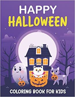 تحميل Happy Halloween Coloring Book for Kids: Halloween Coloring Book for Kids and Toddler | Halloween Coloring Book | Halloween Coloring Book for Kids Ages 4-8