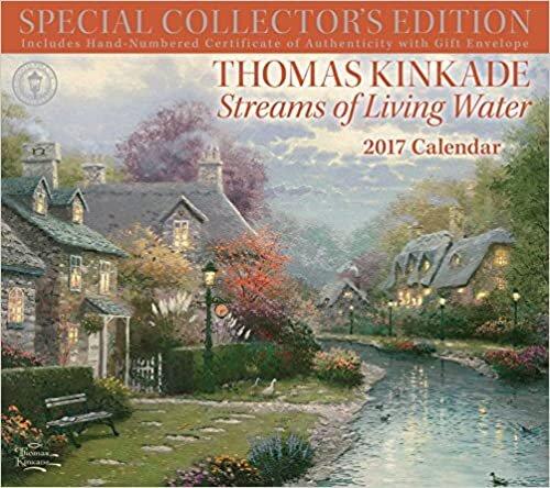ダウンロード  Thomas Kinkade Special Collector's Edition 2017 Deluxe Wall Calendar 本