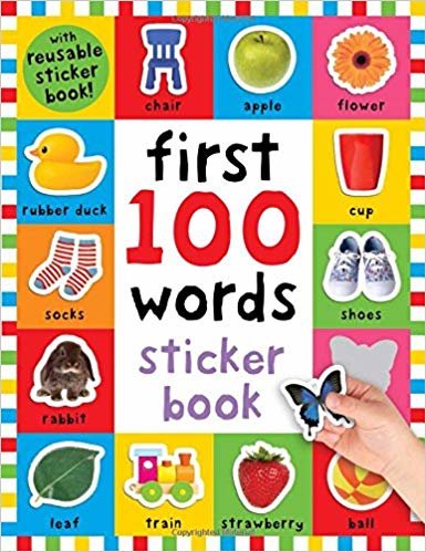 اقرأ أول 100 ملصق الكلمات كتاب: أكثر من 500 ملصقات (Play وتعلم) الكتاب الاليكتروني 