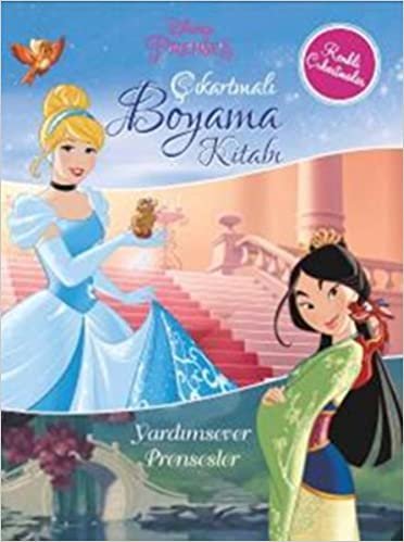 Disney Prenses Çıkartmalı Boyama Kitabı Yardımsever Prensesler indir
