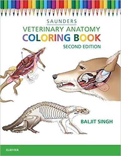 ダウンロード  Veterinary Anatomy Coloring Book 本