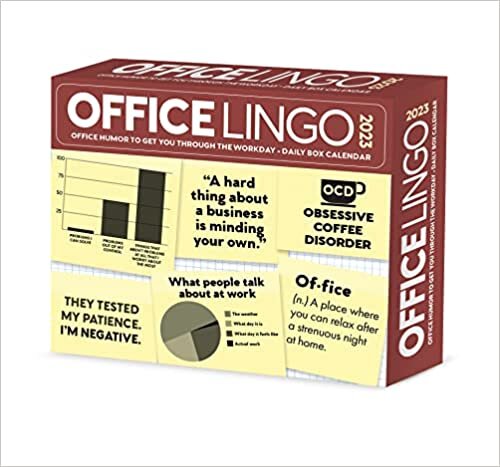 Office Lingo 2023 Box Calendar