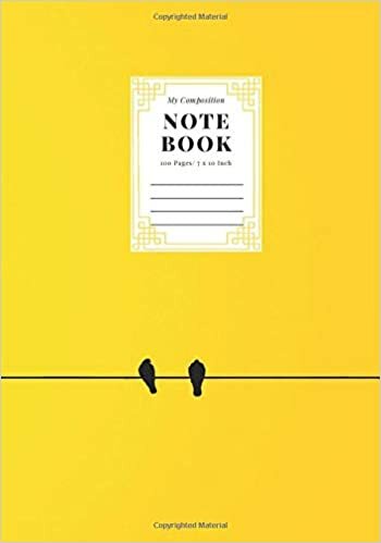 My Composition Notebook: Notebook Journal Wide Blank Lined V.2.16 Wide Ruled Paper Workbook for s Kids Students Boys Girls and Teachers and ... Writing Notes Size: 7 x 10 Inch, 100 Pages indir