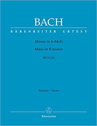 Messe in h-Moll BWV 232: Kartonierte Dirigierpartitur