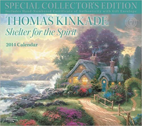 ダウンロード  Thomas Kinkade Special Collector's Edition 2014 Deluxe Wall Calendar: Shelter for the Spirit 本