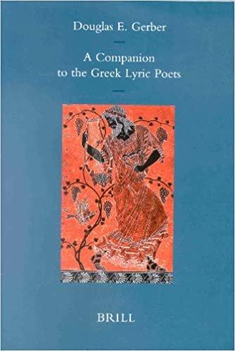 اقرأ رفيق ً إلى Greek lyric poets (mnemosyne ، bibliotheca classica batava supplementum) الكتاب الاليكتروني 