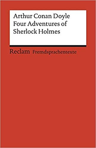 Four Adventures of Sherlock Holmes: »A Scandal in Bohemia«, »The Speckled Band«, »The Final Problem« and »The Adventure of the Empty House«: ... C1 (GER) (Reclams Universal-Bibliothek): 19978 indir