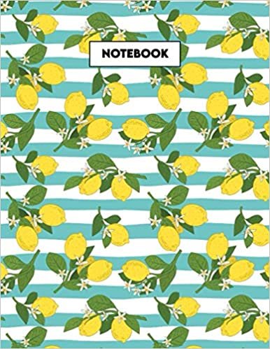 ダウンロード  Lemon Notebook: 8.5 x 11 Journal For Writing , 120 Lined Pages 本