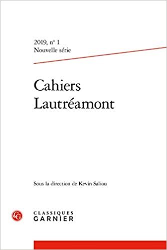 Cahiers Lautreamont: 2019 - Nouvelle série, n° 1