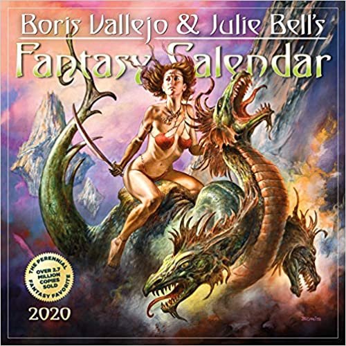 ダウンロード  Boris Vallejo & Julie Bell's Fantasy 2020 Calendar 本