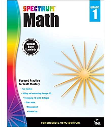 ダウンロード  Spectrum Math Workbook, Grade 1 本