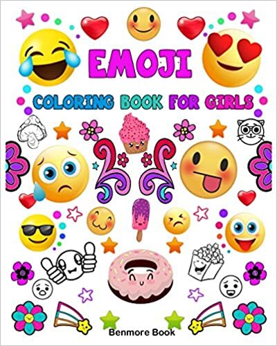 indir Emoji Coloring Book For Girls: A Coloring Book with 30 Fun Girl Emoji Coloring Activity Book Pages for Girls, Kids, Tweens, s &amp; Adults (Perfect Gift for Emoji Lovers)