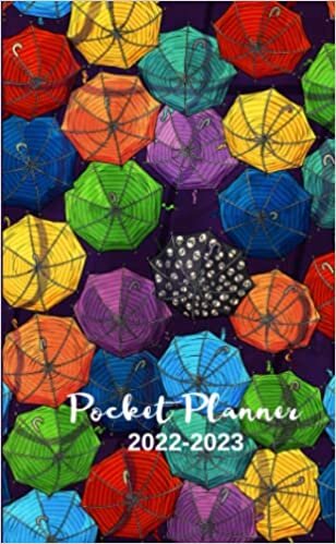 Astra Wade Pocket Calendar 2022-2023: for Purse |2 Year Pocket Planner| 24 Month Calendar Agenda Schedule Organizer | January 2022- December 2023 | Umbrellas تكوين تحميل مجانا Astra Wade تكوين