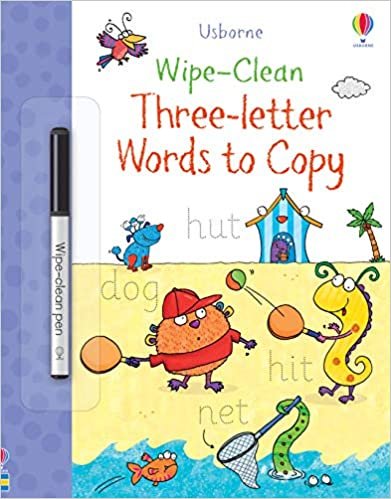 Wipe-Clean Three-Letter Words to Copy اقرأ