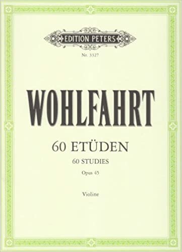 ダウンロード  60 Etueden fuer Violine solo op. 45 本