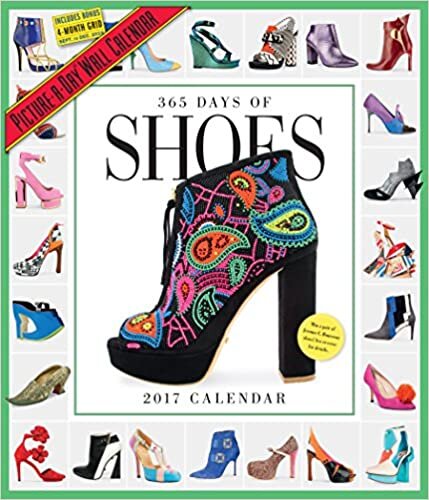 ダウンロード  365 Days of Shoes 2017 Calendar 本