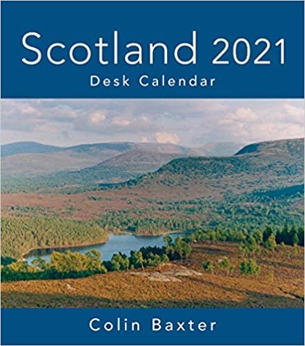 Colin Baxter 2021 Scotland Desk Calendar