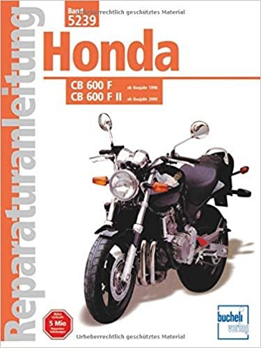 Honda CB 600 F/F II Hornet  ab Baujahr 1998 indir