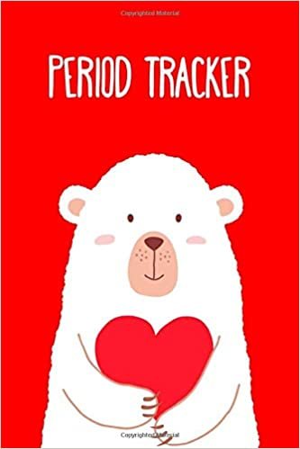 indir Period Tracker: Menstrual Cycle Tracker for Young Girls, s and Women - Cute White Bear