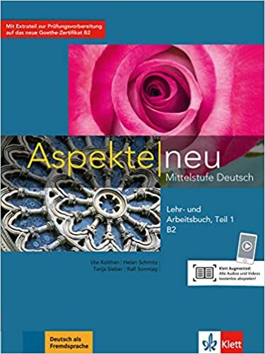 Aspekte neu in Halbbanden: Lehr- und Arbeitsbuch B2 Teil 1 mit CD