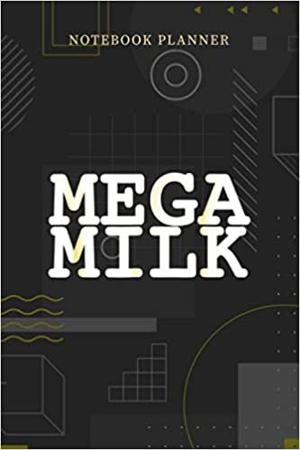 indir Notebook Planner mega milk anime hentai apparel: Menu, Financial, Pocket, Journal, Over 100 Pages, Personalized, 6x9 inch, Planning