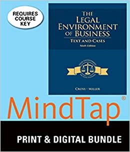  بدون تسجيل ليقرأ Bundle: The Legal Environment of Business: Text and Cases, 9th + MindTap Business Law, 1 term (6 months) Printed Access Card