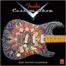 Fender Custom Shop Guitars 2021 Calendar ダウンロード